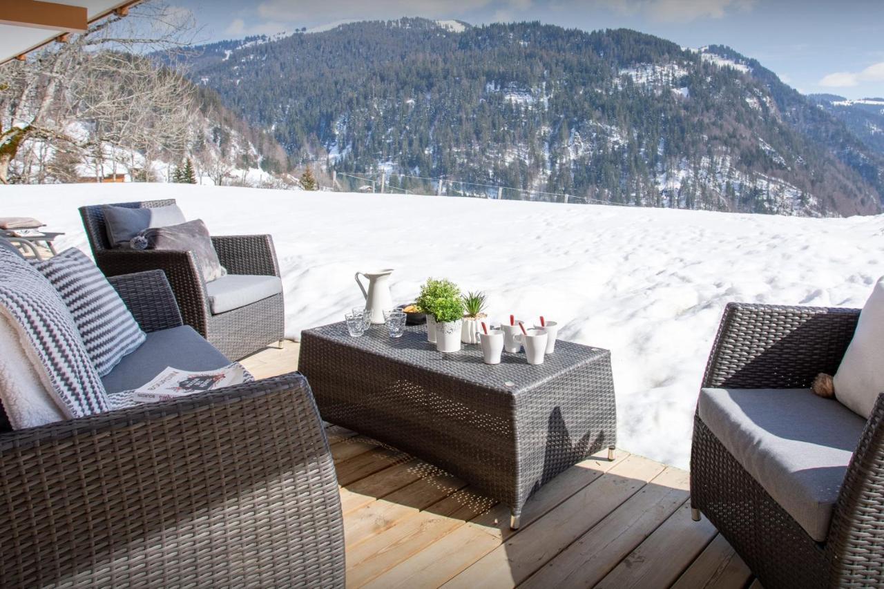 Chalet Sabaroc - Ovo Network La Giettaz Esterno foto