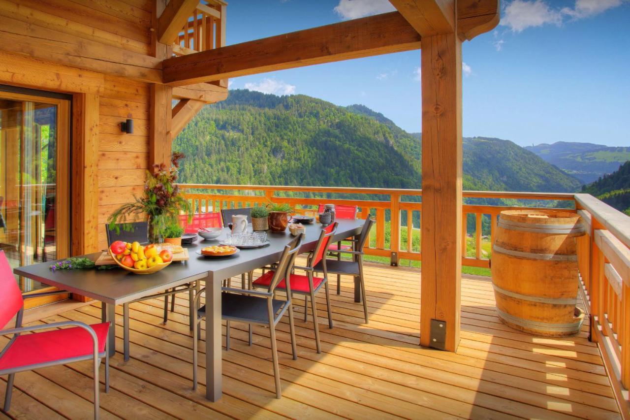 Chalet Sabaroc - Ovo Network La Giettaz Esterno foto