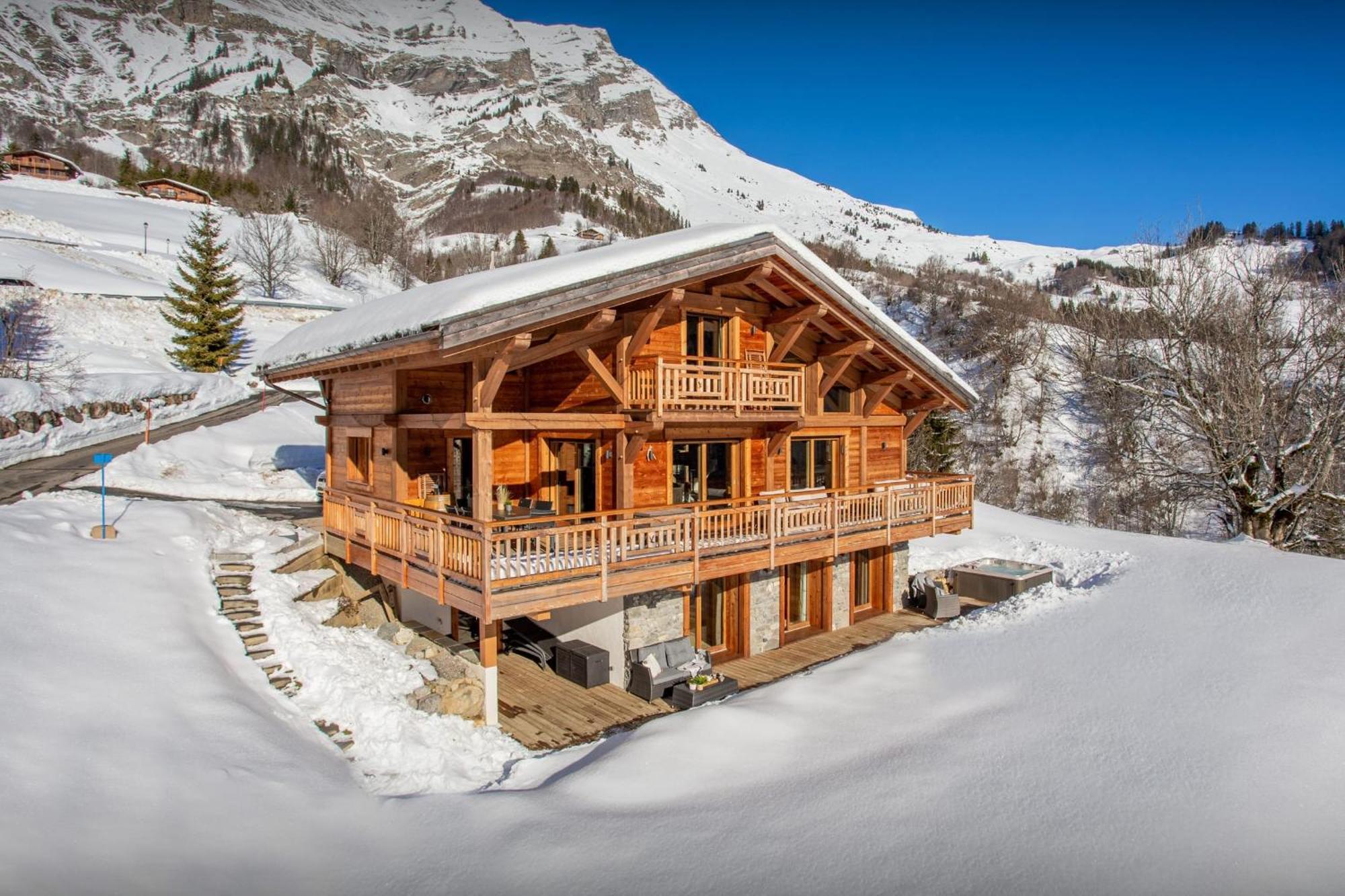 Chalet Sabaroc - Ovo Network La Giettaz Esterno foto